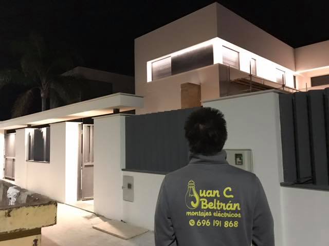 iluminación exterior